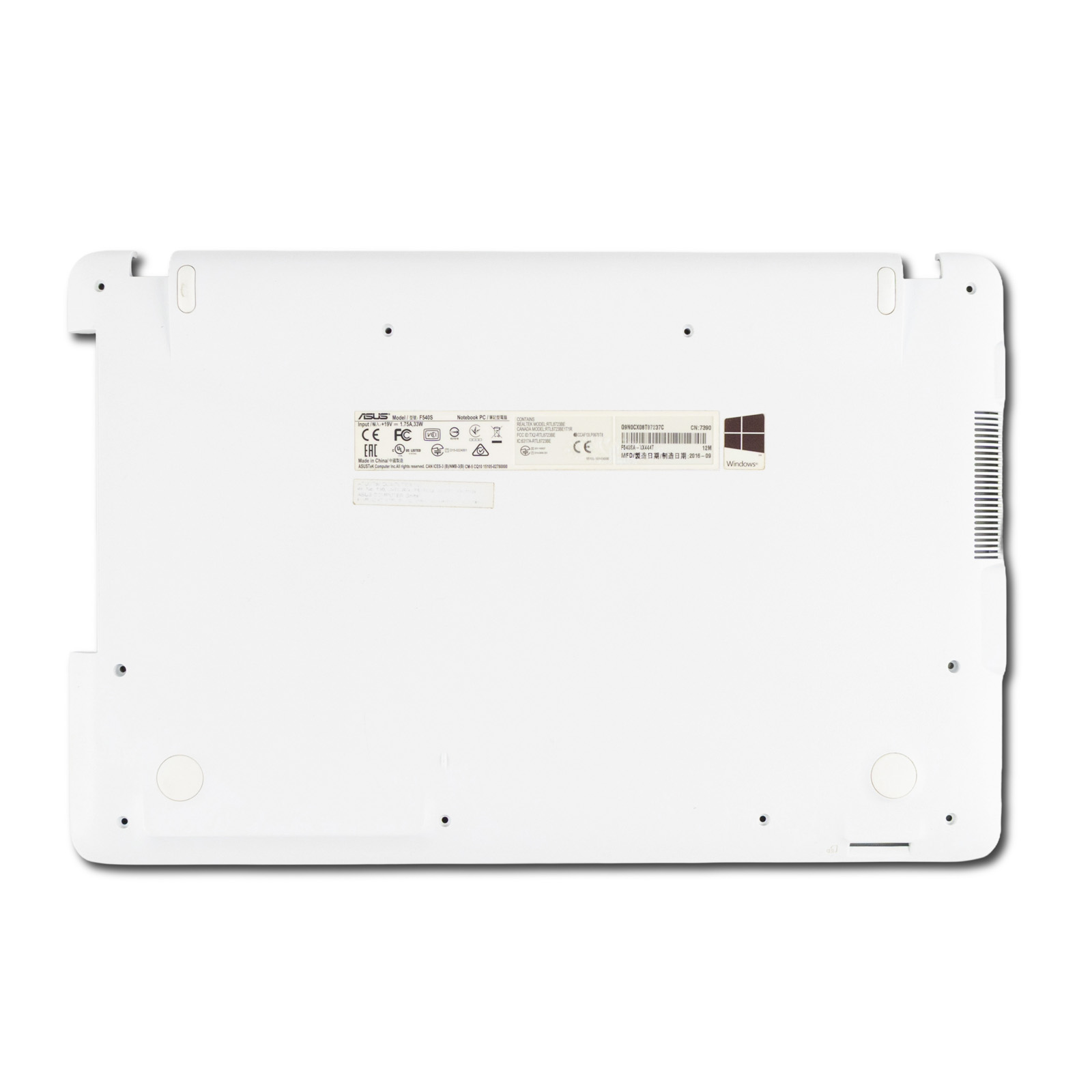 Asus F540SA F540S F540 Scocca Base Cover Inferiore Notebook Laptop Originale