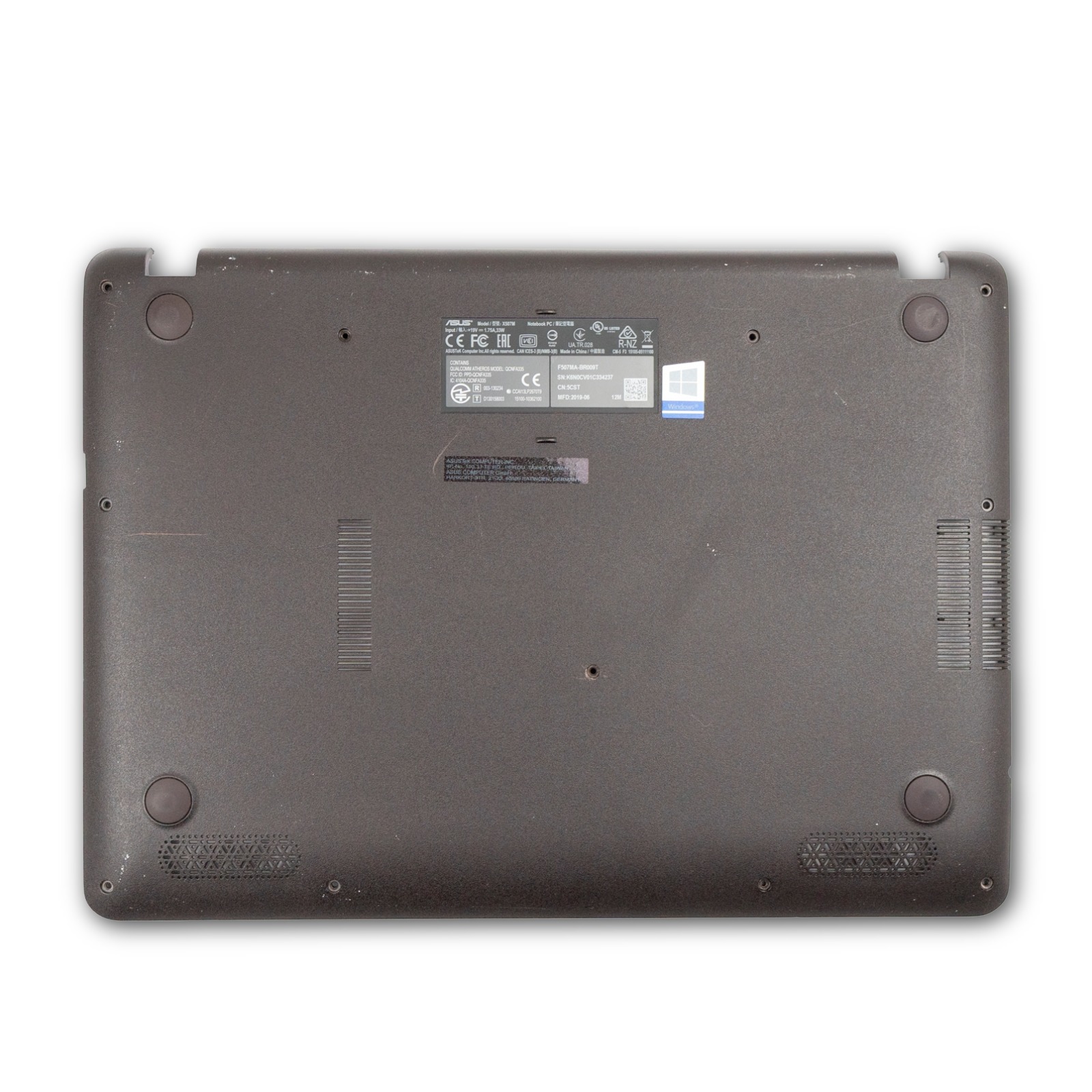 Asus F507MA F507M F507 Scocca Base Cover Inferiore Notebook Laptop Originale