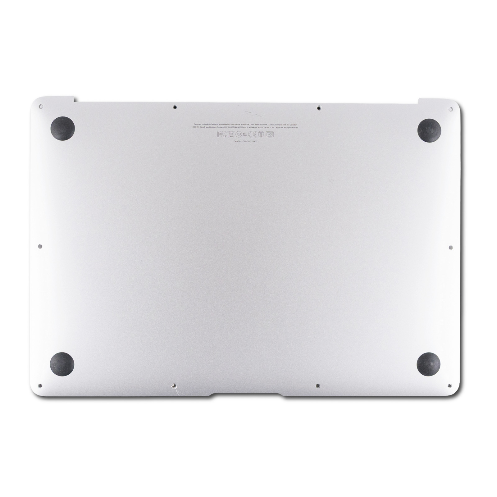 Apple Macbook Air A1369 Coperchio posteriore scocca Ricambio Notebook Originale