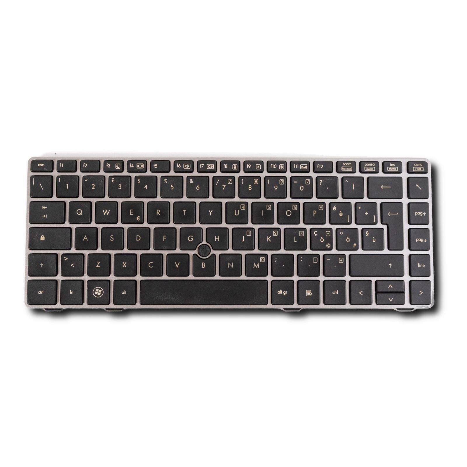 HP EliteBook 8460P 8460W 8470P 642760-061 Tastiera ITA Trackpoint Originale