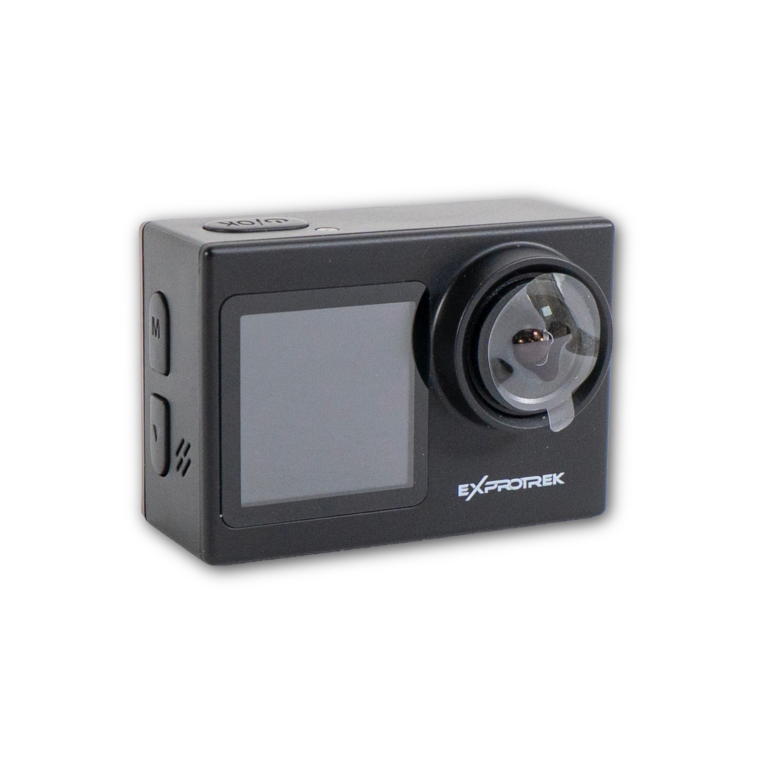 Exprotrek E68 Action Cam 4K 20MP Touch Screen EIS WiFi Subacquea 40m Kit Casco