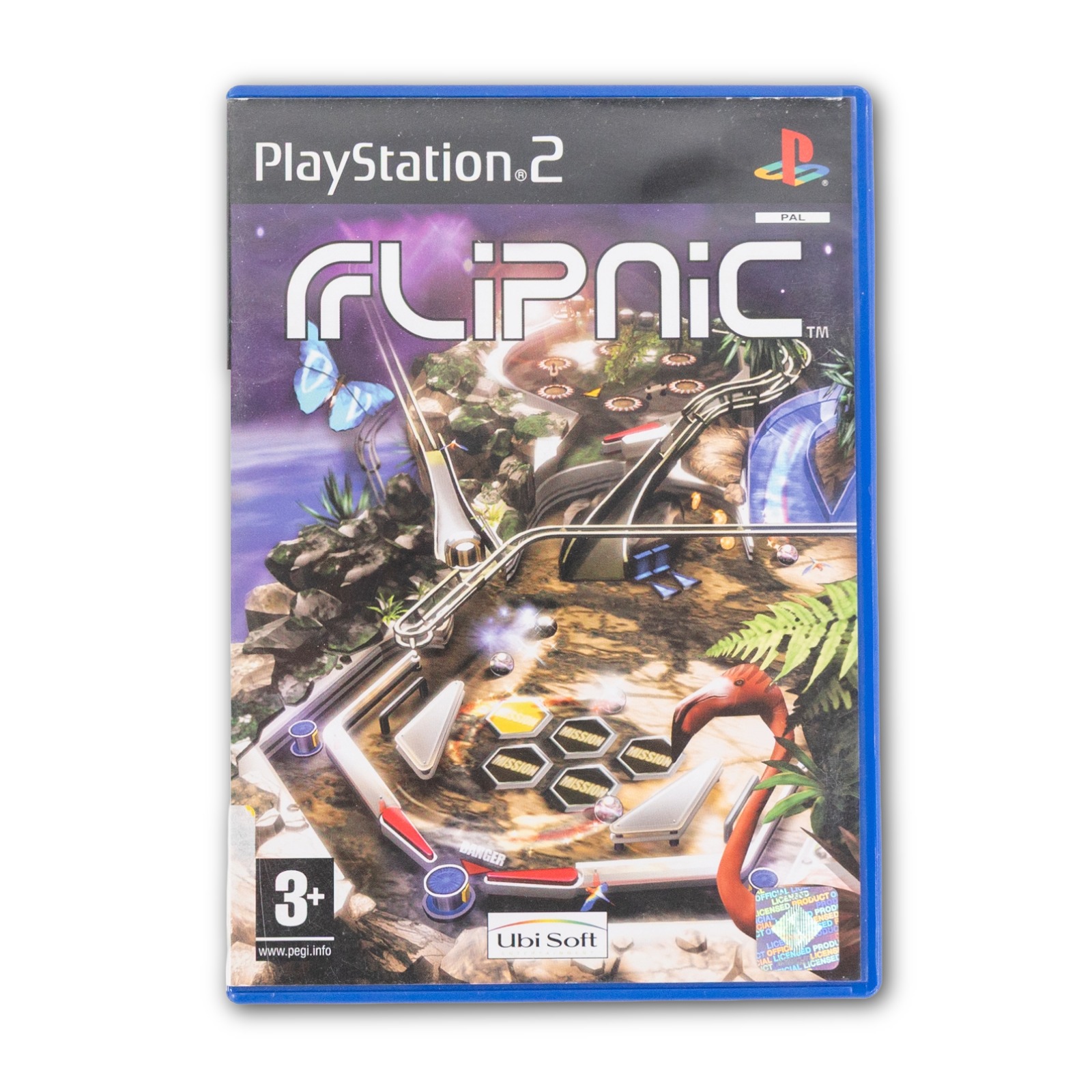 Flipnic PS2 Sony PlayStation 2 Gioco Flipper Pinball Ubisoft PAL Videogioco