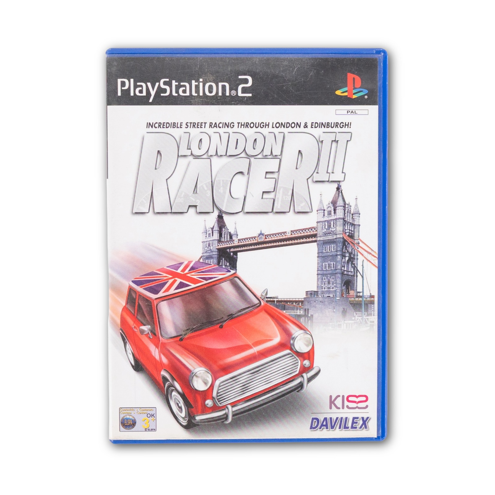 London Racer II PS2 Sony PlayStation 2 Gioco Corse Auto Racing PAL Videogioco